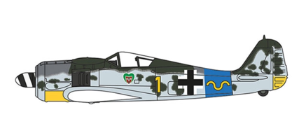 Focke Wulf 190A - 15/JG 54, Hauptmann Rudolf Klemm